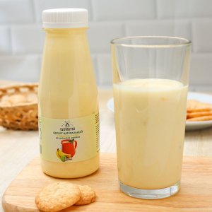 Йогурт из цельного молока натуральный киви-банан 250мл