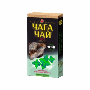 Напиток чайный Иван Да Чага чай с мятой плитка к/к 96г