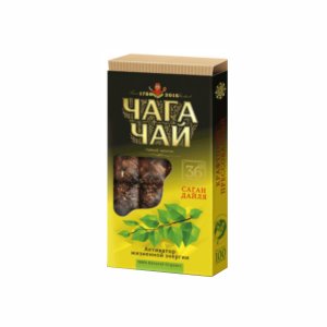 Напиток чайный Иван Да Чага чай с Саган-дайля плитка к/к 96г
