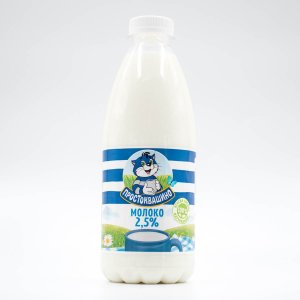 Молоко Простоквашино 2.5% пл/б 930г