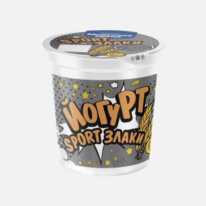 Йогурт Молочная кухня Спорт злаки 2.9% пл/ст 200г