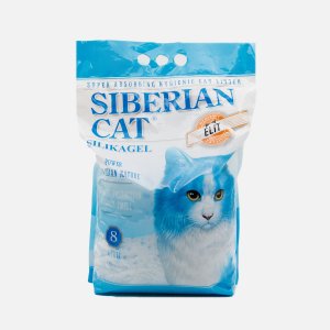 Наполнитель Сибирская кошка Элита д/кошач/туалет силикагель 8л