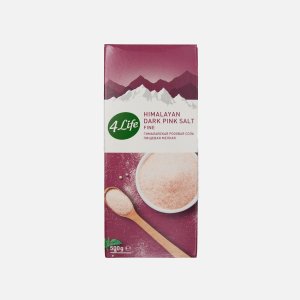 Соль 4Лайф розовая гималайская мелкая помол №0 к/к 500г