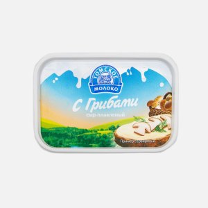 Сыр Томское молоко плавленный с грибами 65% пл/ванна 180г