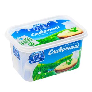 Сыр Томское молоко плавленный сливочный 65% пл/ванна 400г