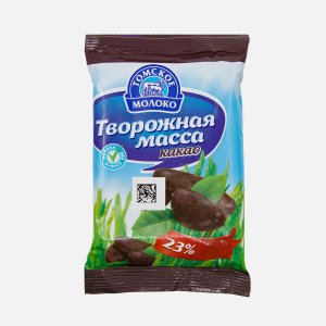 Творожная масса Томское молоко какао 23% пл/уп 170г