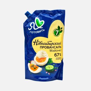 Майонез Новосибирский Провансаль классический 67% дой/пак 700мл