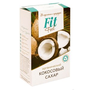 Сахар ФитФил кокосовый органический к/к 200г