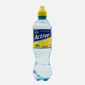 Напиток Аква Минерале Актив Цитрус со вкус лимона негазированный пэт 0,5л
