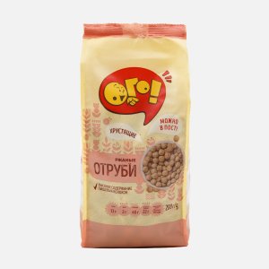 Отруби Ого! Ржаные 200г 