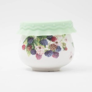 Баночка Лефард д/меда/варенья с силик крышкой Ежевика 180мл