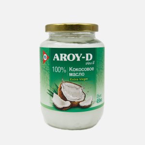 Масло кокосовое Эрой-Д 100% Экстра Вирджин ст/б 450мл