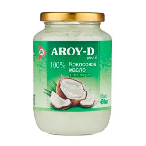 Масло кокосовое Эрой-Д 100% Экстра Вирджин ст/б 450мл