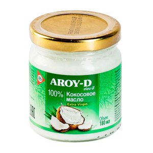 Масло кокосовое Эрой-Д 100% Экстра Вирджин ст/б 180мл