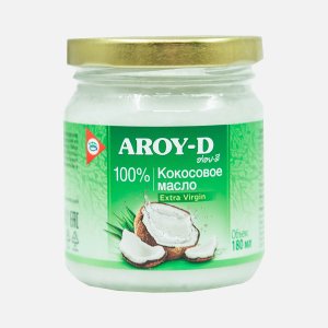 Масло кокосовое Эрой-Д 100% Экстра Вирджин ст/б 180мл