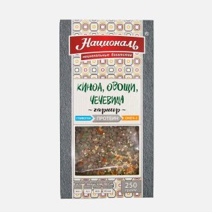 Киноа/овощи/чечевица Националь к/к 250г