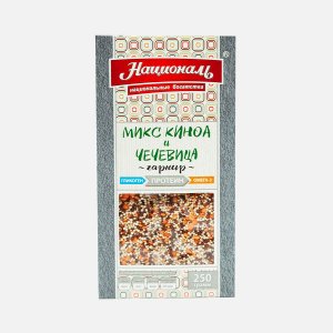 Смесь Националь киноа и чечевица к/к 250г
