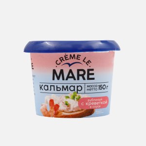 Кальмар рубленый Балт Берег КремЛеМаре с креветкой в соусе 150г