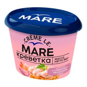 Креветка рубленая Балтийский Берег Крем Ле Маре в сливочно-чесночном соусе 150г