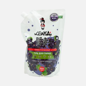 Средство Кенсай жидкое д/стирки бел с ароматом смородины смен бл 800мл