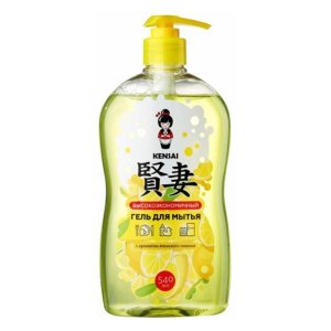 Гель Кенсай для мытья посуды с ароматом Японского лимона 540мл
