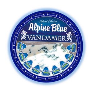 Сыр Альпин блю Вандамер с голубой плесенью 50% вес