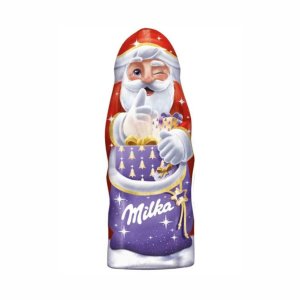 Шоколад Милка Дед Мороз молочный фигурный 45г