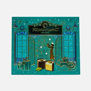 Набор конфет Комильфо Фисташка с двухслойной начинкой 232г