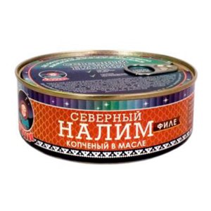 Налим Ямалик филе копченый в масле ж/б 240г