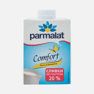Сливки Пармалат безлактозные питьев ультрапастеризованные 20% 500г