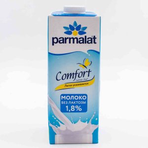 Молоко Пармалат безлактозное 1.8% ультрапастеризованные т/п 1л