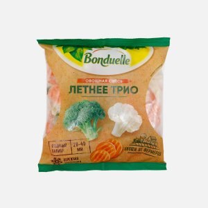 Овощная смесь Бондюэль Летнее Трио пл/пак 400г