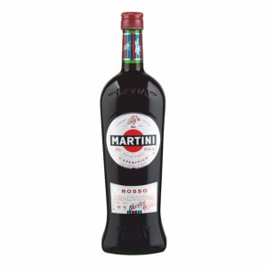 Напиток из виноградного сырья Мартини Россо ароматизированный красный сладкий 15% 1л