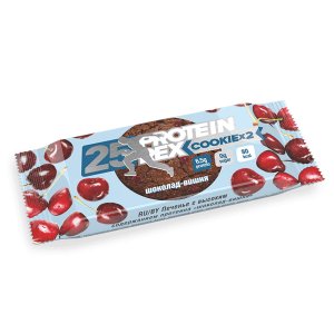 Печенье Протеин Рекс Шоколад/вишня с высоким содерж протеина 2*25г
