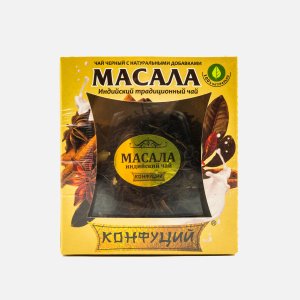 Чай Конфуций Масала черный гвоздика/имбирь/кардамон ст/б 55г