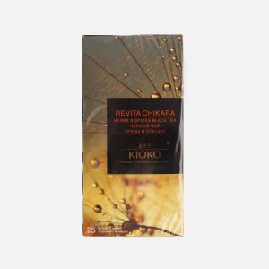 Чай Киоко черный с 12 травами и специями 50г