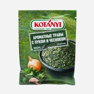 Приправа Котани Ароматные травы с луком и чесноком 20г