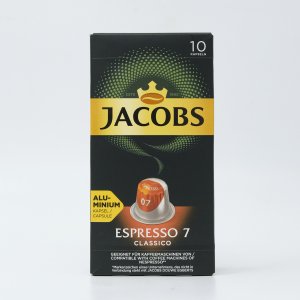 Кофе Якобс Эспрессо 7 Классико молотый в капсулах 10шт 52г