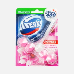 Блок д/очищ/унит Доместос Пауэр 5 Ледяная магнолия 55г