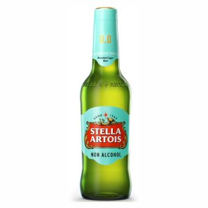 Пиво Стелла Артуа безалкогольное светлое пастеризованное ст/б 0,44л