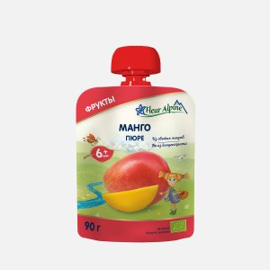 Пюре Флер Альпин Манго c 6мес 90г 