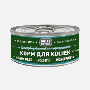 Корм Солид Натура Холистик Кролик ж/б 100г