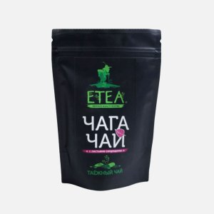 Чага чай Эти с листьями смородины дой/пак 100г