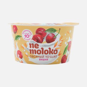 Продукт овсяный Немолоко Йогурт Вишня пл/ст 130г