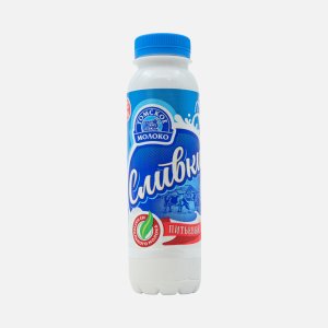 Сливки Томское молоко питьевые пастериз 20% пл/б 250г