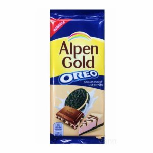 Шоколад Альпен Гольд Орео молочный Классический Чизкейк 90г