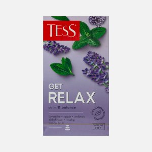 Чай Тесс Гет Релакс травяной бузина/лаванда/мелисса 20пак*1,5г