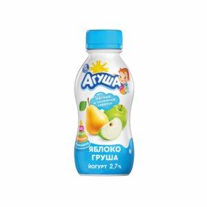 Йогурт Агуша Яблоко/груша с 8мес 2.7% 180г