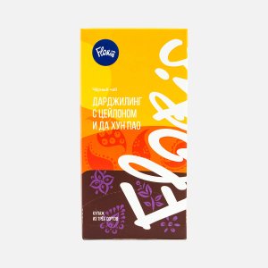 Чай Флорис Дарджилинг с цейлоном и да хун пао саше 50г