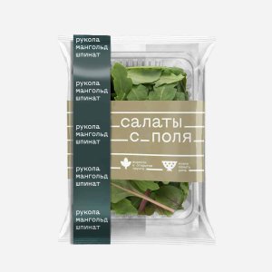 Смесь салатная Руккола/мангольд/ шпинат 75г Белая Дача